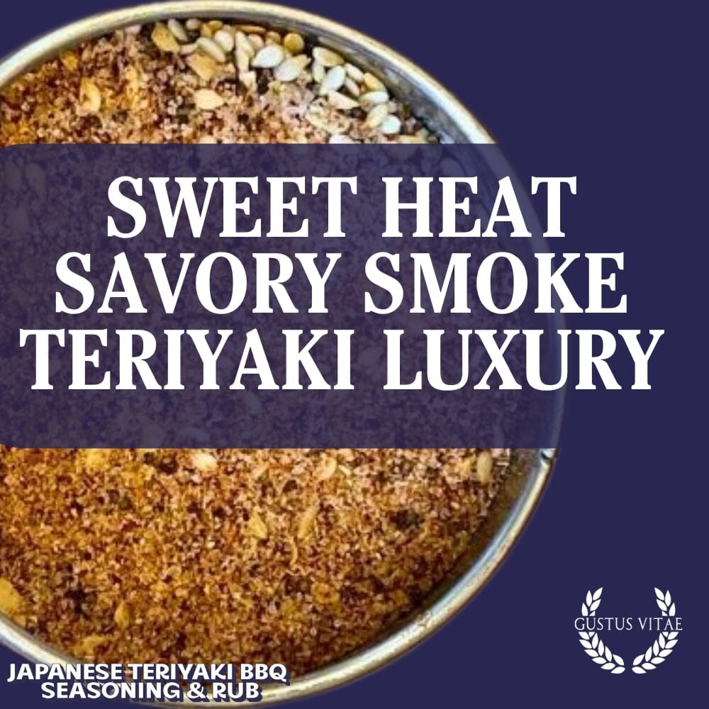 Japanese Teriyaki BBQ Seasoning | Gourmet Spice Mix | Artisanal