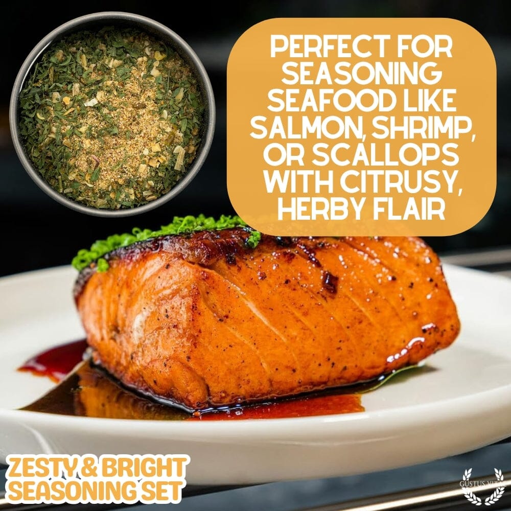 Zesty & Bright Seasoning Set | Gustus Vitae