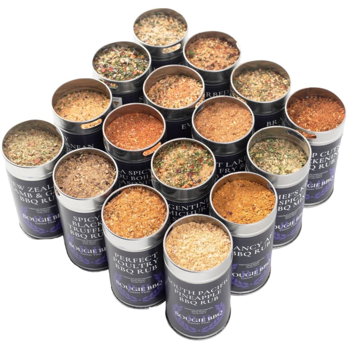 Gustus Vitae : Complete Bougie BBQ Rub & Seasoning Collection – Sweet 16 -  Miz En Place