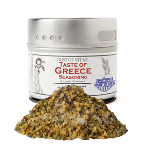 Taste of Greece Gourmet Seasonings Gustus Vitae