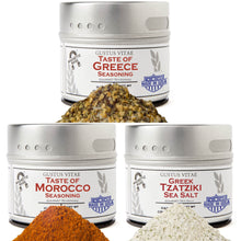 Load image into Gallery viewer, Taste of the Mediterranean - 3 Tins Collections &amp; Gift Sets Gustus Vitae