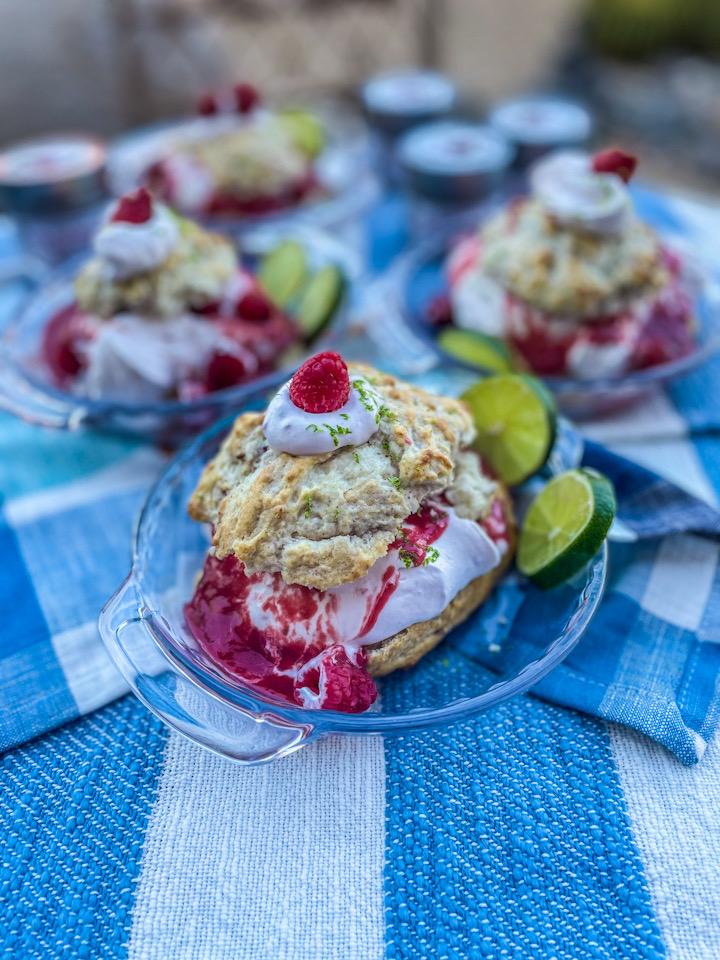 Bisquick Raspberry Shortcakes | Recipeish | Gustus Vitae