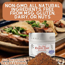 Load image into Gallery viewer, All Day Every Day Seasoning Gourmet Seasonings Gustus Vitae
