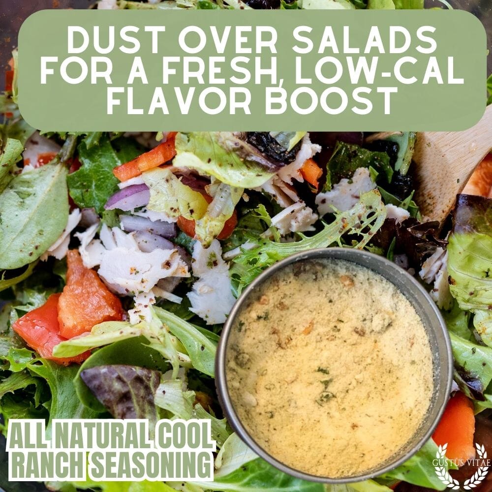 All Natural Cool Ranch Seasoning | Artisan Spice Blend | Gustus Vitae