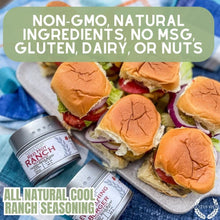 Load image into Gallery viewer, All Natural Cool Ranch Seasoning Gourmet Seasonings Gustus Vitae