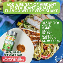 Load image into Gallery viewer, All Purpose Seasoned Salt | Flavor Builder Sea Salt Seasoning Gustus Vitae