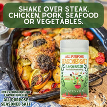 Load image into Gallery viewer, All Purpose Seasoned Salt | Flavor Builder Sea Salt Seasoning Gustus Vitae