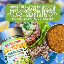 Load image into Gallery viewer, All Purpose Seasoned Salt | Flavor Builder Sea Salt Seasoning Gustus Vitae