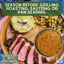 Load image into Gallery viewer, All Purpose Seasoned Salt | Flavor Builder Sea Salt Seasoning Gustus Vitae