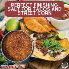 Load image into Gallery viewer, Ancho Chile Sea Salt Gourmet Salts Gustus Vitae