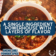 Load image into Gallery viewer, Ancho Chili Powder Gourmet Seasonings Gustus Vitae