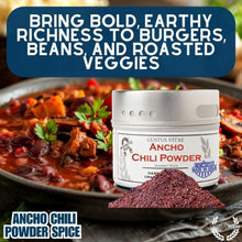 Load image into Gallery viewer, Ancho Chili Powder Gourmet Seasonings Gustus Vitae