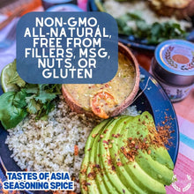 Load image into Gallery viewer, Asian Seasonings Gift Set - Tastes of Asia - Artisanal Spice Blends Six Pack Collections &amp; Gift Sets Gustus Vitae