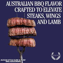 Load image into Gallery viewer, Aussie Style Surf &amp; Turf BBQ Seasoning Bougie BBQ Gustus Vitae