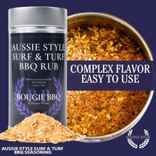 Load image into Gallery viewer, Aussie Style Surf &amp; Turf BBQ Seasoning Bougie BBQ Gustus Vitae