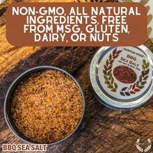 Load image into Gallery viewer, BBQ Sea Salt Gourmet Salts Gustus Vitae
