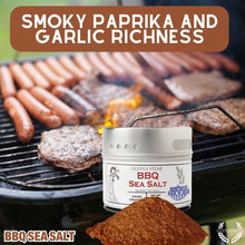 Load image into Gallery viewer, BBQ Sea Salt Gourmet Salts Gustus Vitae