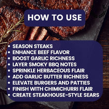 Load image into Gallery viewer, Best for Steak &amp; Beef | Set of 6 XL Seasonings Collections &amp; Gift Sets Gustus Vitae