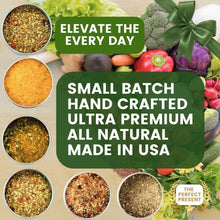 Load image into Gallery viewer, Best for Veggies Seasonings | Set of 6 XL Collections &amp; Gift Sets Gustus Vitae