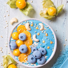 Load image into Gallery viewer, Blue Spirulina Superfood Sea Salt Gourmet Salts Gustus Vitae