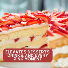 Load image into Gallery viewer, California Strawberry Cane Sugar Gourmet Cane Sugar Gustus Vitae