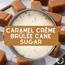 Load image into Gallery viewer, Caramel Crème Brûlée Cane Sugar Gourmet Cane Sugar Gustus Vitae