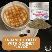 Load image into Gallery viewer, Caramel Crème Brûlée Cane Sugar Gourmet Cane Sugar Gustus Vitae