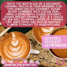 Load image into Gallery viewer, Caramel Mocha Twist Coffee Sugar | Sweet Delights Gourmet Sugar &amp; Spice Gustus Vitae