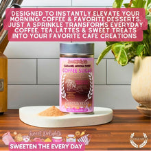 Load image into Gallery viewer, Caramel Mocha Twist Coffee Sugar | Sweet Delights Gourmet Sugar &amp; Spice Gustus Vitae