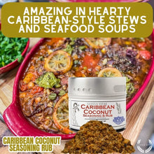 Load image into Gallery viewer, Caribbean Coconut Seasoning Rub Gourmet Seasonings Gustus Vitae