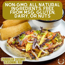 Load image into Gallery viewer, Caribbean Coconut Seasoning Rub Gourmet Seasonings Gustus Vitae