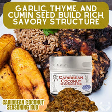 Load image into Gallery viewer, Caribbean Coconut Seasoning Rub Gourmet Seasonings Gustus Vitae