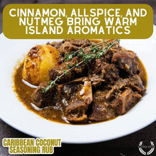 Load image into Gallery viewer, Caribbean Coconut Seasoning Rub Gourmet Seasonings Gustus Vitae