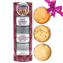 Load image into Gallery viewer, Charcuterie Board Blends: House Favorite Seasonings | Gift Pack Set of 3 Collections &amp; Gift Sets Gustus Vitae