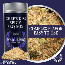 Load image into Gallery viewer, Chef&#39;s Kiss Spicy BBQ Mix Bougie BBQ Gustus Vitae