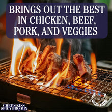 Load image into Gallery viewer, Chef&#39;s Kiss Spicy BBQ Mix Bougie BBQ Gustus Vitae