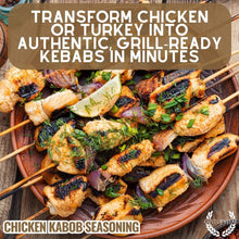 Load image into Gallery viewer, Chicken Kabob Seasoning Gourmet Seasonings Gustus Vitae