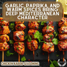 Load image into Gallery viewer, Chicken Kabob Seasoning Gourmet Seasonings Gustus Vitae