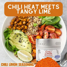Load image into Gallery viewer, Chili Límon Seasoning Gourmet Seasonings Gustus Vitae