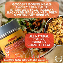 Load image into Gallery viewer, Chipotle &amp; Ginger Chili Crunch Seasoning Gustus Vitae