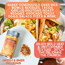 Load image into Gallery viewer, Chipotle &amp; Ginger Chili Crunch Seasoning Gustus Vitae