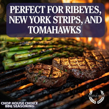 Load image into Gallery viewer, Chop House Choice BBQ Seasoning Bougie BBQ Gustus Vitae