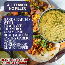 Load image into Gallery viewer, Cilantro Jalapeño &amp; Lime Seasoning | Sauce Collection Seasonings Gustus Vitae