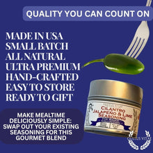 Load image into Gallery viewer, Cilantro Jalapeño &amp; Lime Seasoning | Sauce Collection Seasonings Gustus Vitae