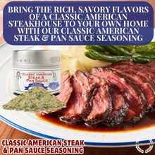 Load image into Gallery viewer, Classic American Steak &amp; Pan Sauce Seasoning | Sauce Collection Seasonings Gustus Vitae