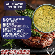 Load image into Gallery viewer, Classic American Steak &amp; Pan Sauce Seasoning | Sauce Collection Seasonings Gustus Vitae