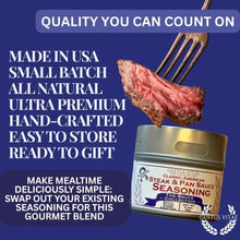 Load image into Gallery viewer, Classic American Steak &amp; Pan Sauce Seasoning | Sauce Collection Seasonings Gustus Vitae