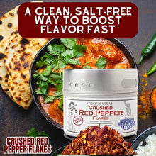 Load image into Gallery viewer, Crushed Red Pepper Flakes Gourmet Seasonings Gustus Vitae