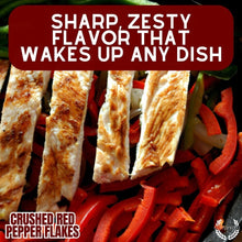Load image into Gallery viewer, Crushed Red Pepper Flakes Gourmet Seasonings Gustus Vitae