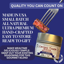 Load image into Gallery viewer, Crying Tiger Steak Seasoning | Sauce Collection Seasonings Gustus Vitae